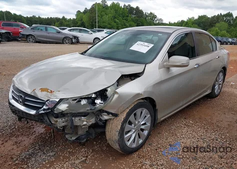 2014 Honda Accord Ex-L из США, поврежденный, VIN 1HGCR2F82EA290448